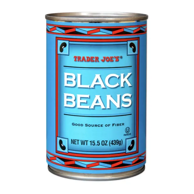 Trader Joe's Black Beans, front of pack