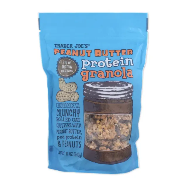 Trader Joe's Peanut Butter Protein Granola, front of pack