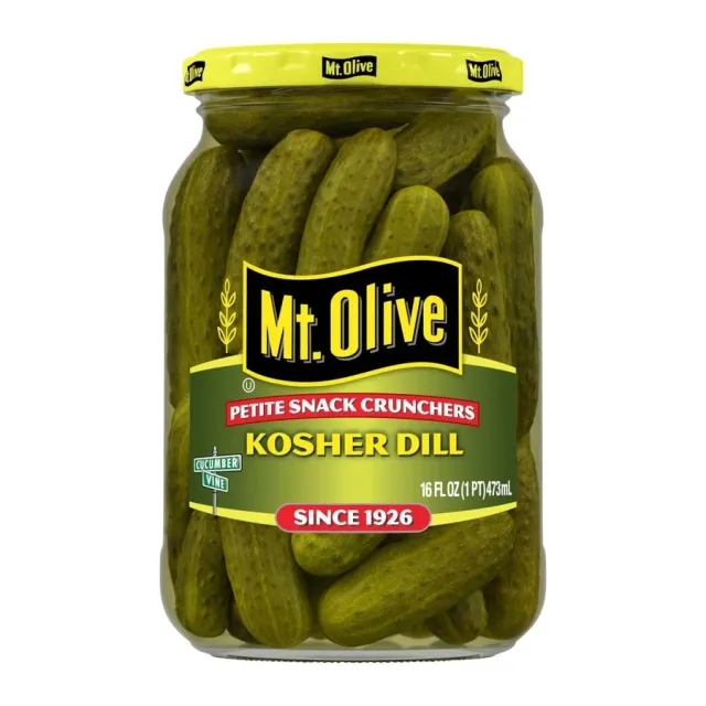 Mt. Olive Petite Snack Crunchers, front of pack