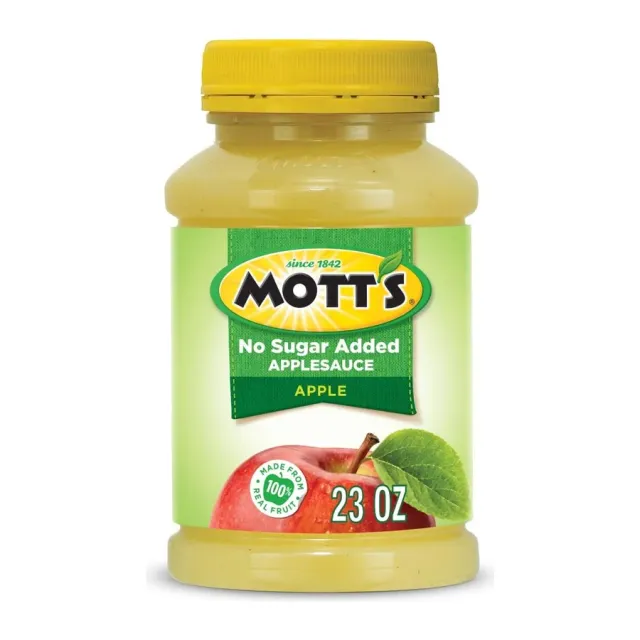 Mott's No Sugar Added Applesauce, front of pack