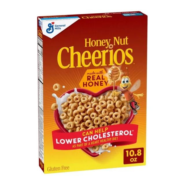 Cheerios Honey Nut, front of pack