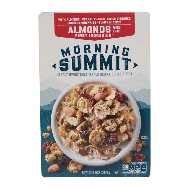 Morning Summit Cereal flakes, front of pack