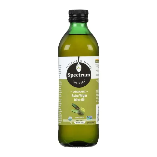 Spectrum Organic Extra Virgin Olive Oil, front of pack