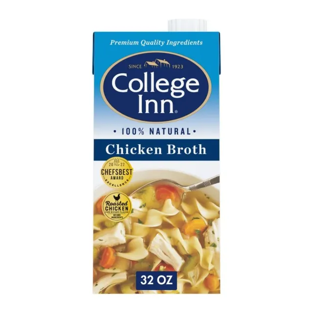 College Inn Chicken Broth, front of pack