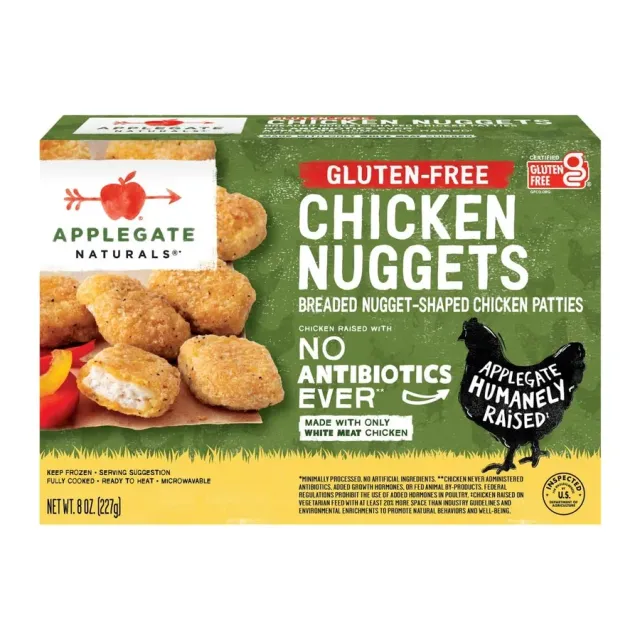 Applegate Chicken nuggets, front of pack