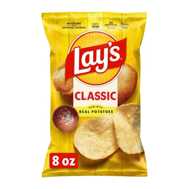 Lay's Potato chips, front of pack