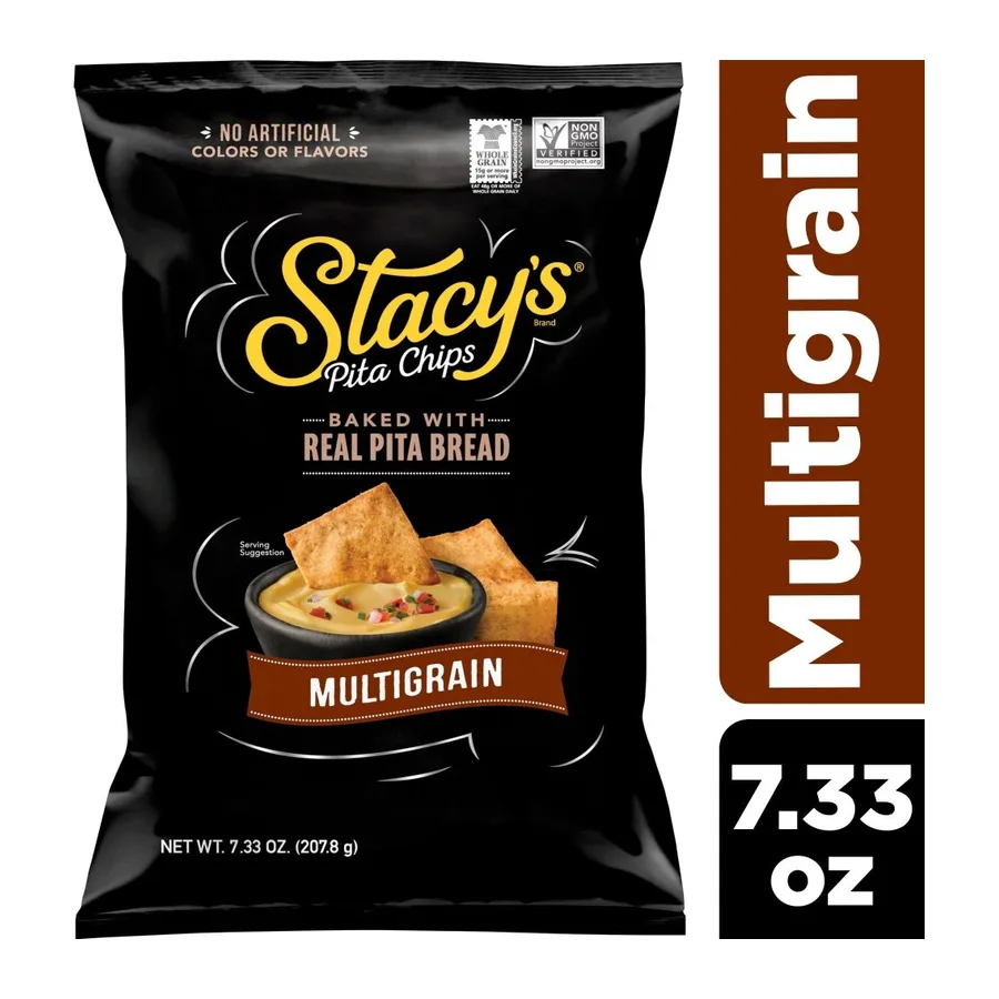 Stacy's Pita Chips Multigrain - Wholegrain, front of pack