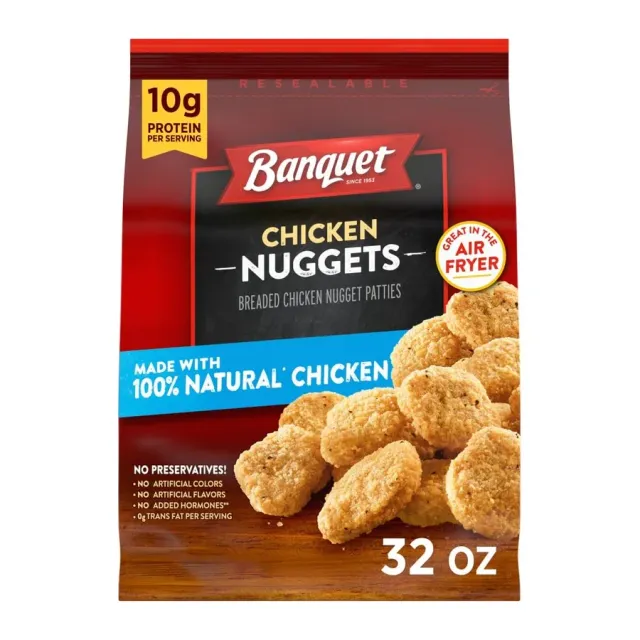 Banquet Chicken Nuggets, front of pack
