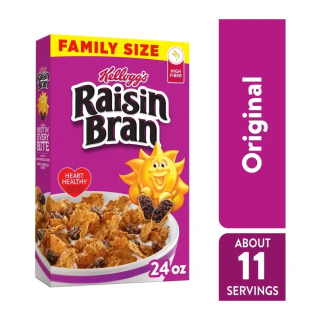 Kellogg's Raisin Bran, front of pack