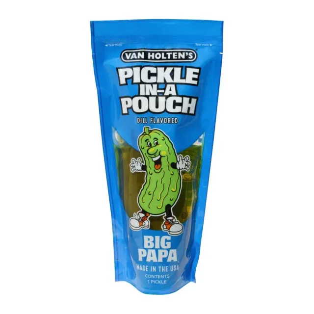 Van Holten's Big papa pickle, front of pack