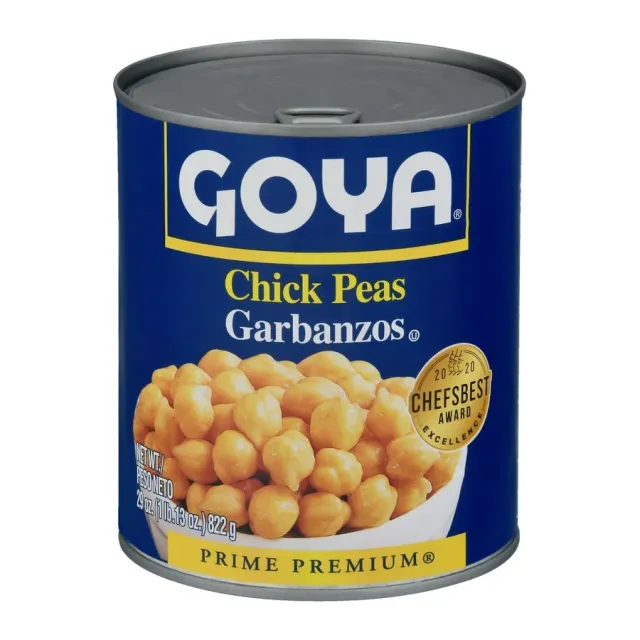 Goya Chick peas, front of pack