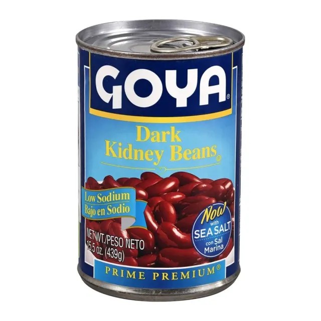 Goya Dark Kidney Beans, front of pack