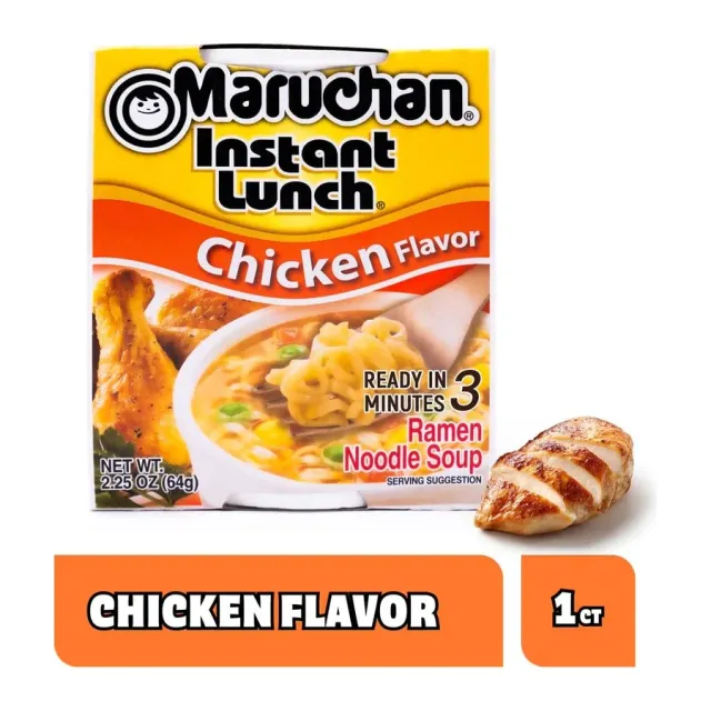 Maruchan Chicken Flavor, front of pack