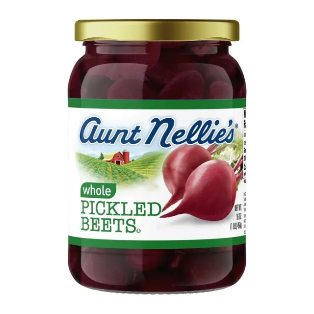 Aunt Nellie's Whole Pickled Beets, front of pack