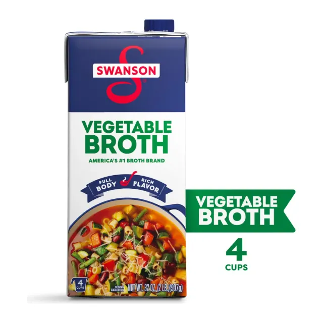 Swanson Broth Vegetable, front of pack