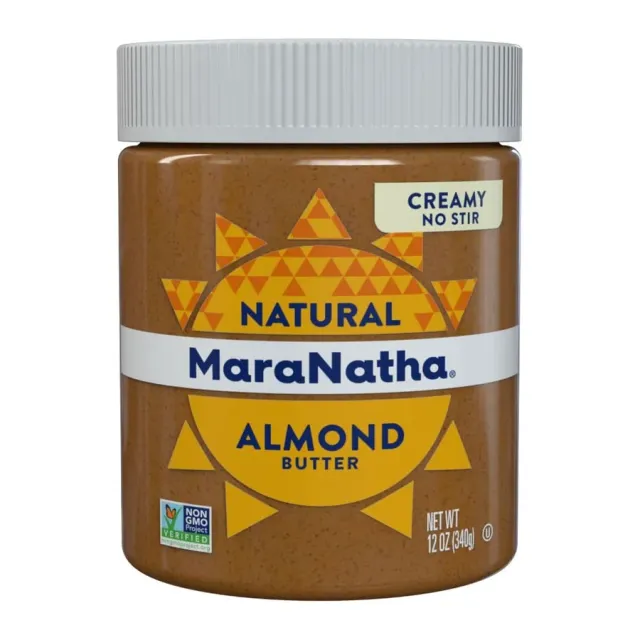 Maranatha No Stir Almond Butter Creamy, front of pack