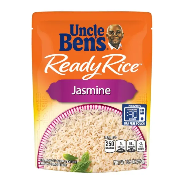 Uncle Ben's Ready Rice Jasmine, front of pack