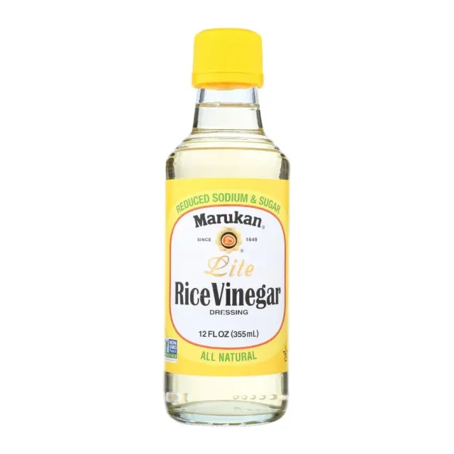 Marukan Lite Seasoned Rice Vinegar, front of pack