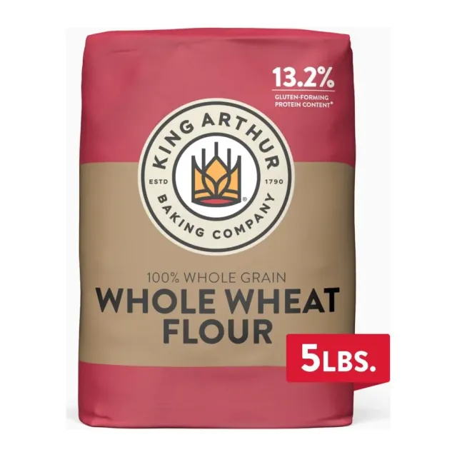 King Arthur Whole Wheat Flour, front of pack