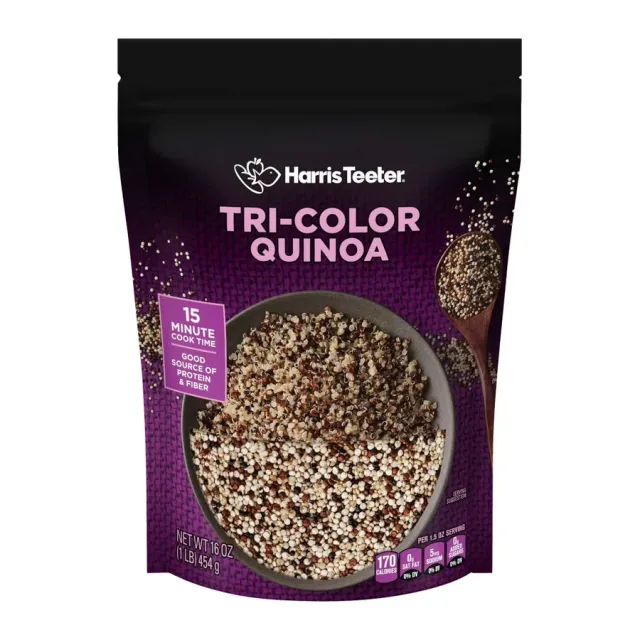 Harris Teeter Quinoa, front of pack