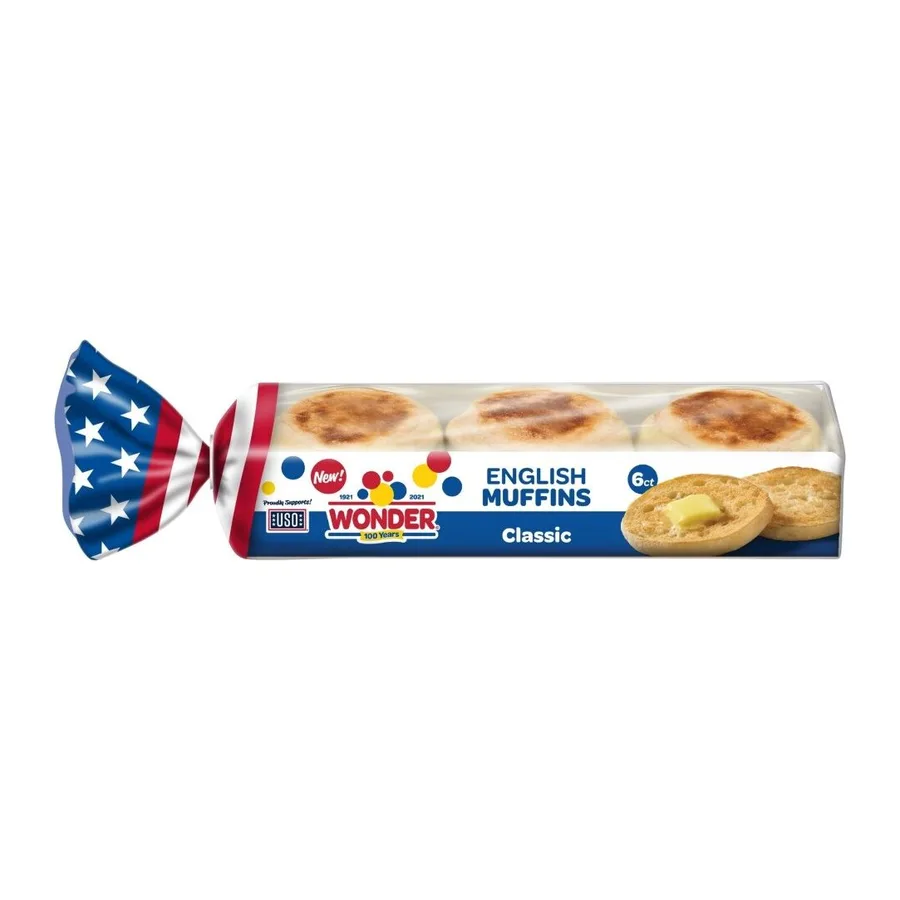 Wonder English muffin, front of pack
