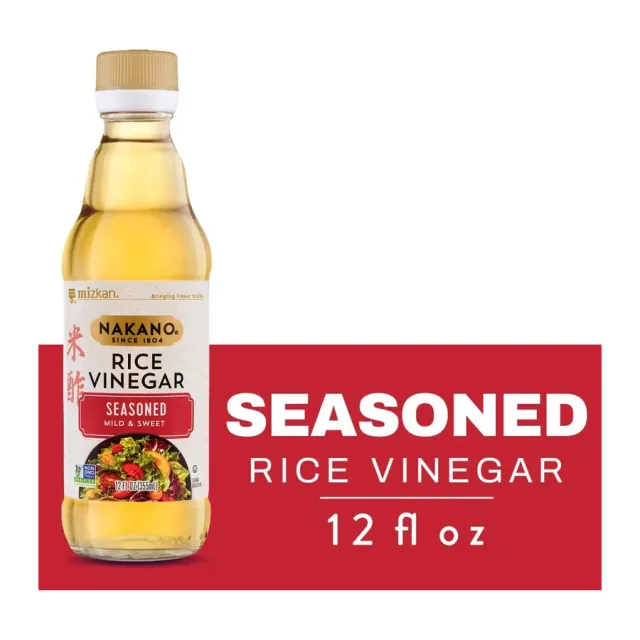 Mizkan Seasoned Rice Vinegar, front of pack
