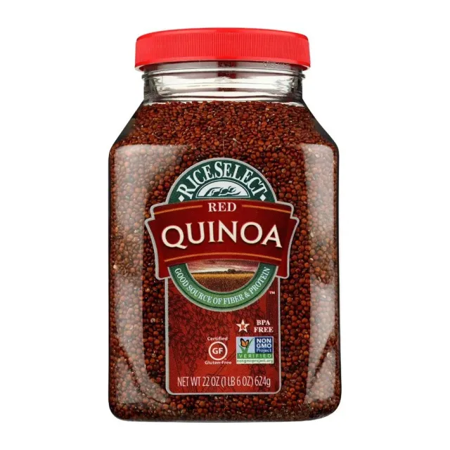 RiceSelect Red Quinoa, front of pack