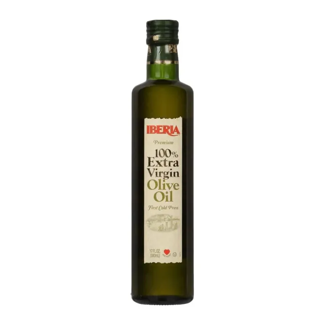 Iberia 100% Extra Virgin Olive Oil, front of pack