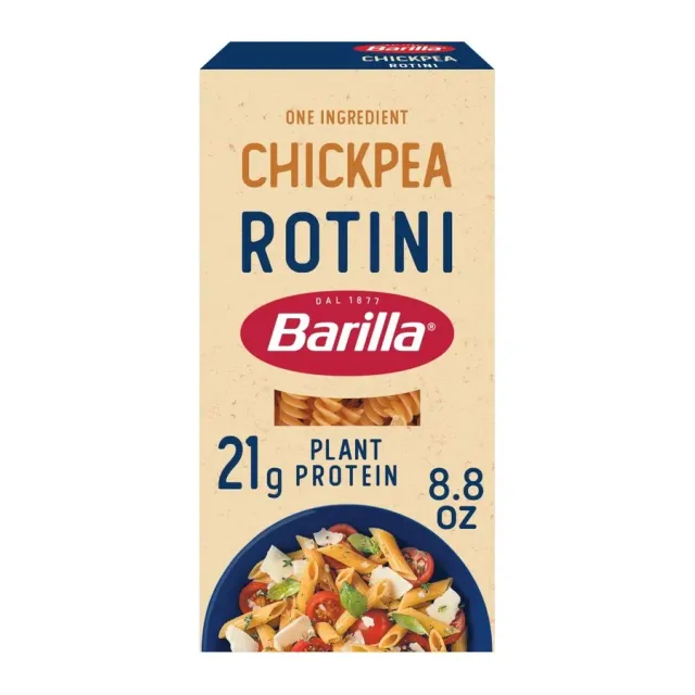 Barilla Chickpea Rotini, front of pack