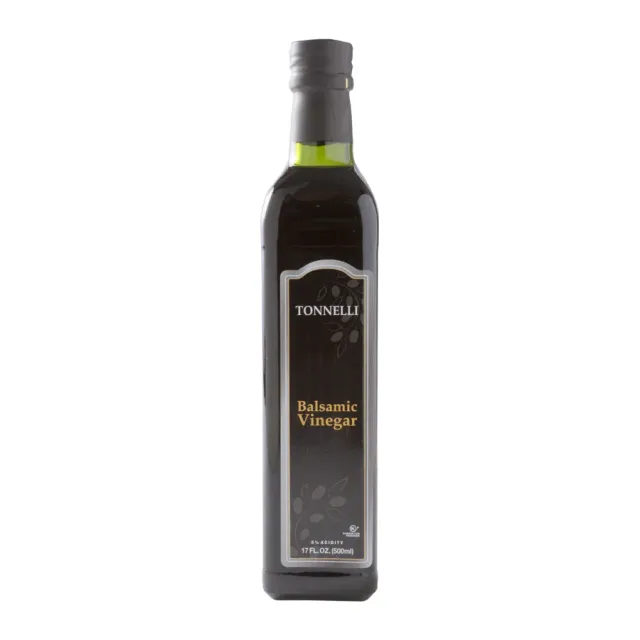 Tonnelli Balsamic vinegar, front of pack