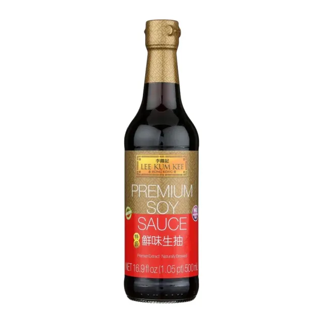 Lee Kum Kee Premium Soy Sauce, front of pack