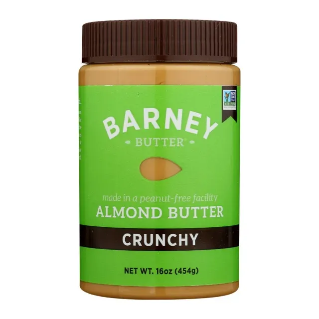 Barney Butter Crunchy, front of pack