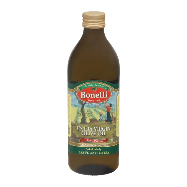 Bonelli Extra Virgin olive oil, front of pack