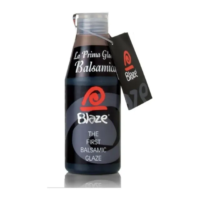 Acetum Blaze the first balsamic glaze, front of pack