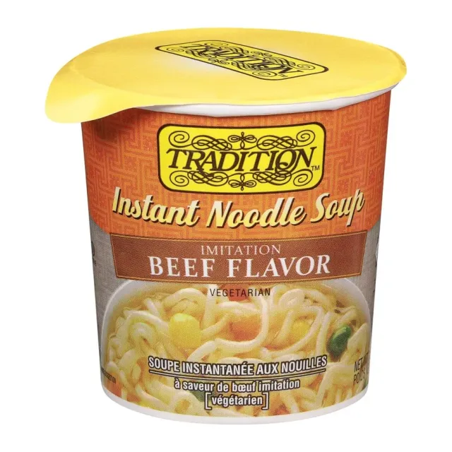 Tradition Traditional beef flavor, front of pack