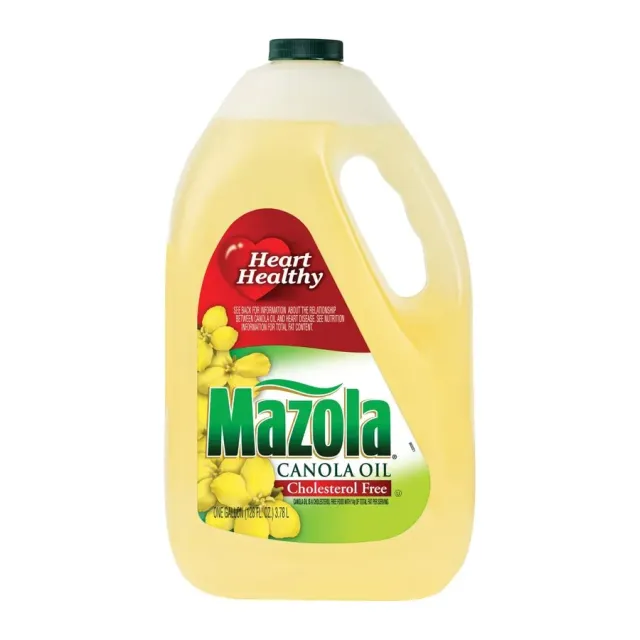 Mazola Canola oil, front of pack
