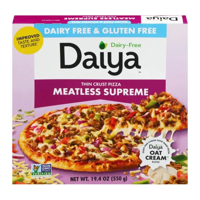 Daiya Supreme Gluten-Free Pizza, front of pack