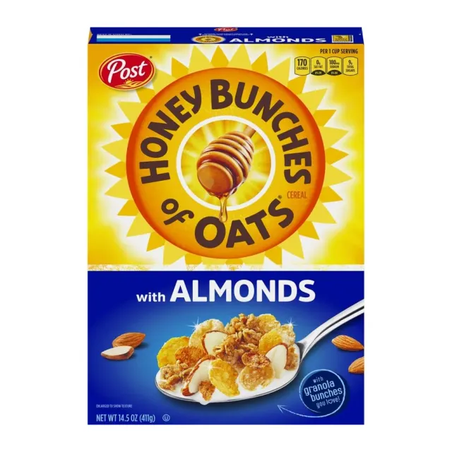 Post Honey bunches of oats, front of pack