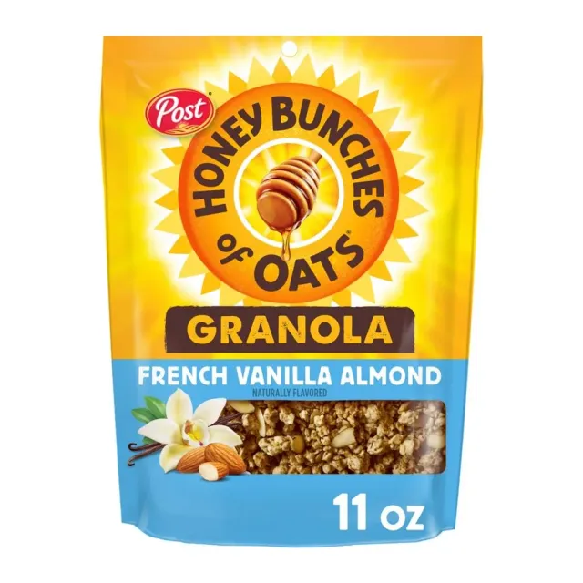 Post French Vanilla Almond Granola, front of pack