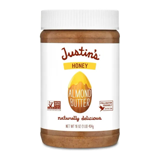 Justin's Honey Almond Butter, front of pack